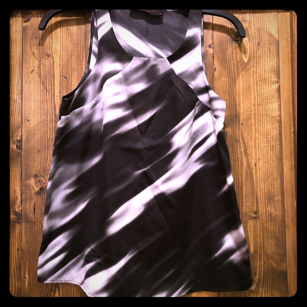 Silk Scoop Neck Tank Top